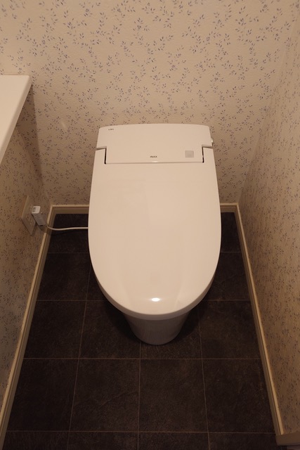 東京都新宿区細工町 ビルのトイレ 