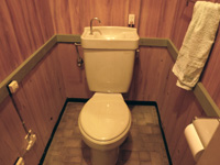 step1　トイレ（便器）交換 - 取替前の便器