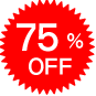 75%OFF