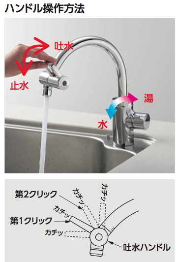 TOTOエミキシング水栓