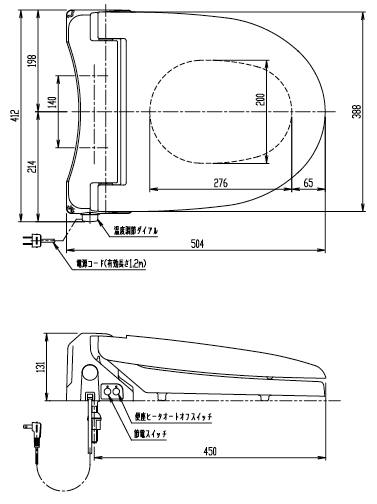 INAX_脱臭暖房便座_CF-21AS