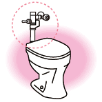 フラッシュバルブ式便器をご使用の場合(テナントビル等)