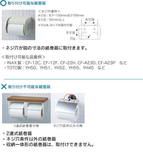 LIXIL CWA-100 リモコン取付プレート