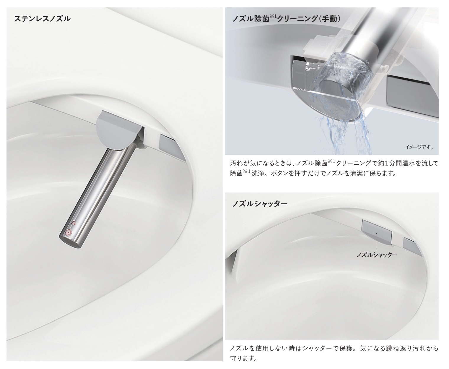 CH865のステンレスノズル